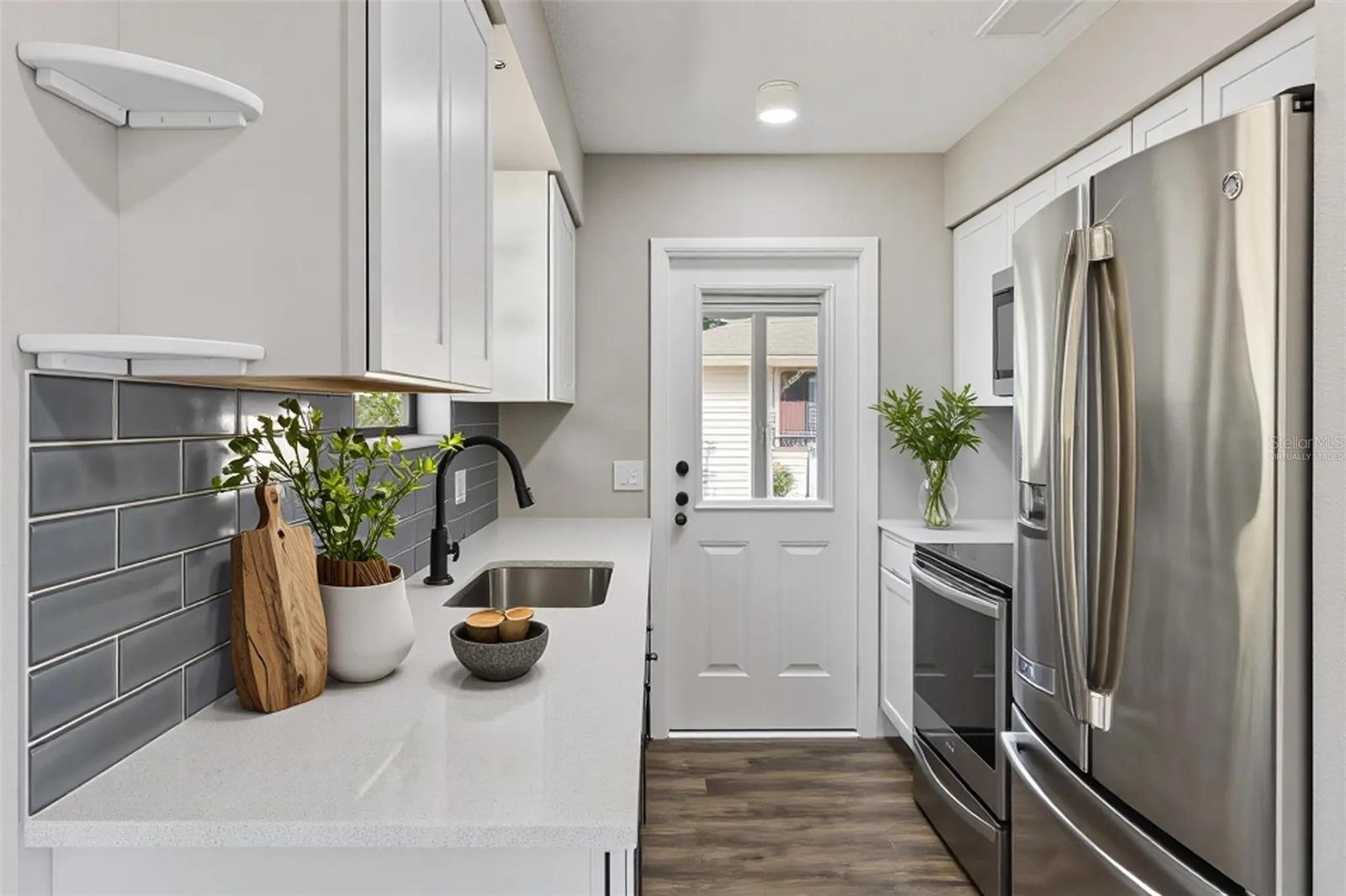 Virtually Staged Kitchen
