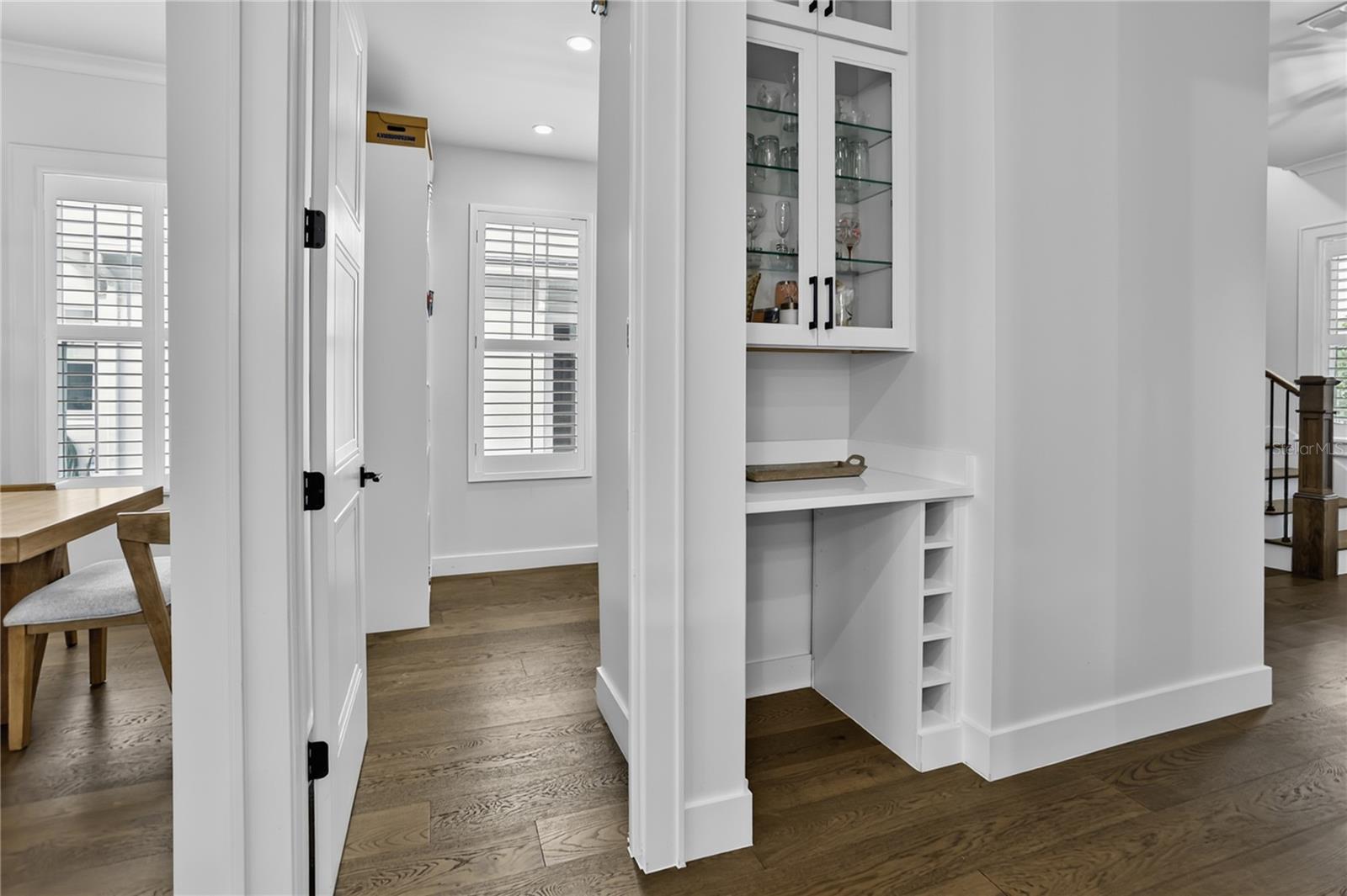 Dry Bar/Pantry Entrance
