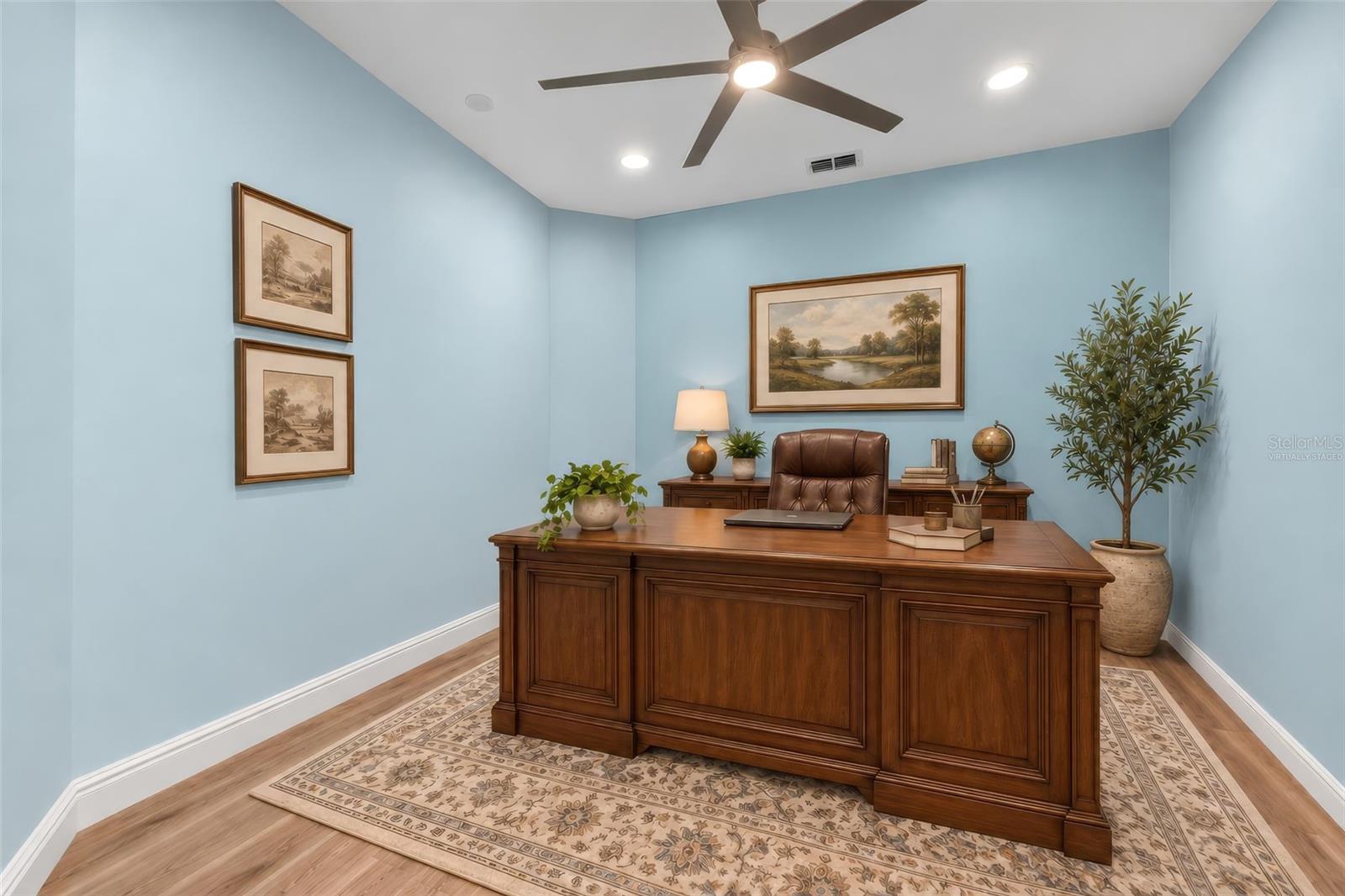 Virtually Staged - Office/Den