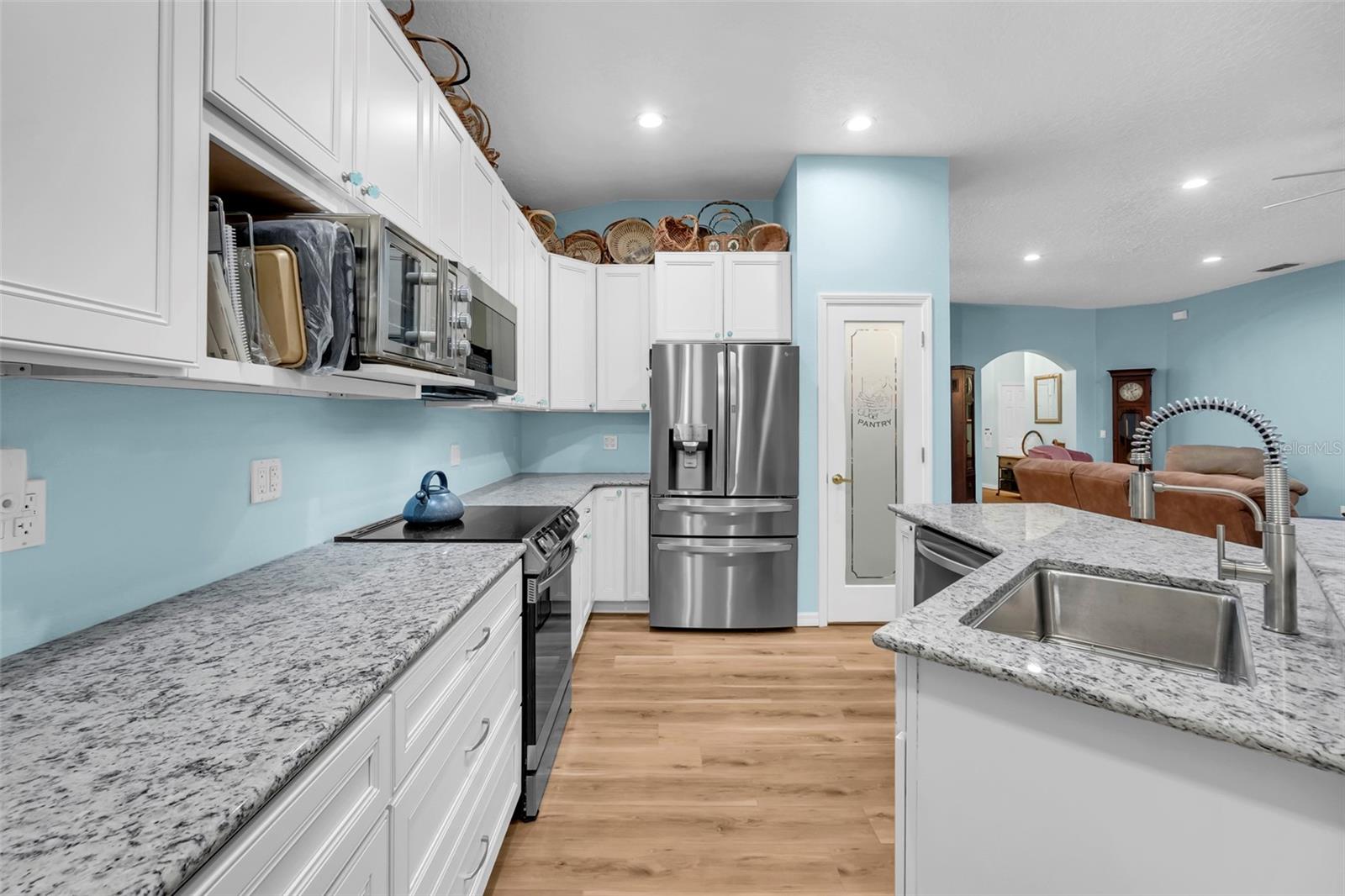 Kitchen with Stainless Appliances