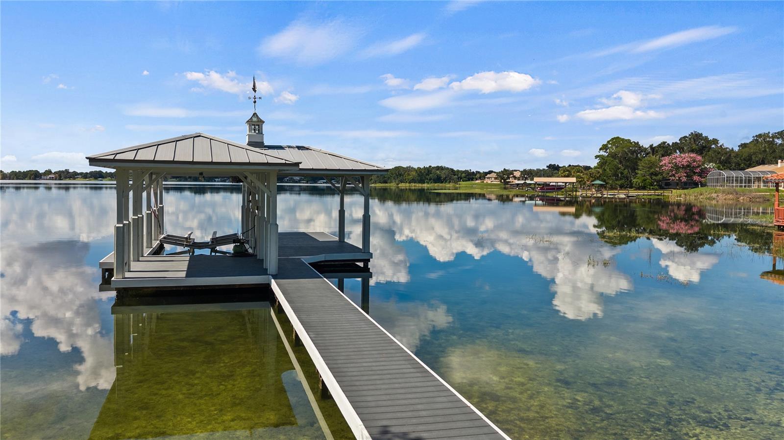 Dock with power
