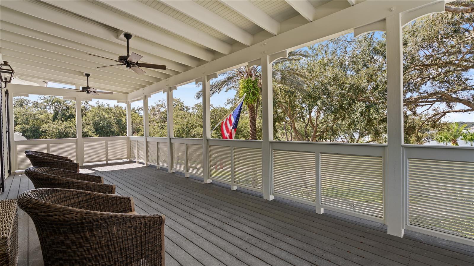 Front Balcony off Bedrooms