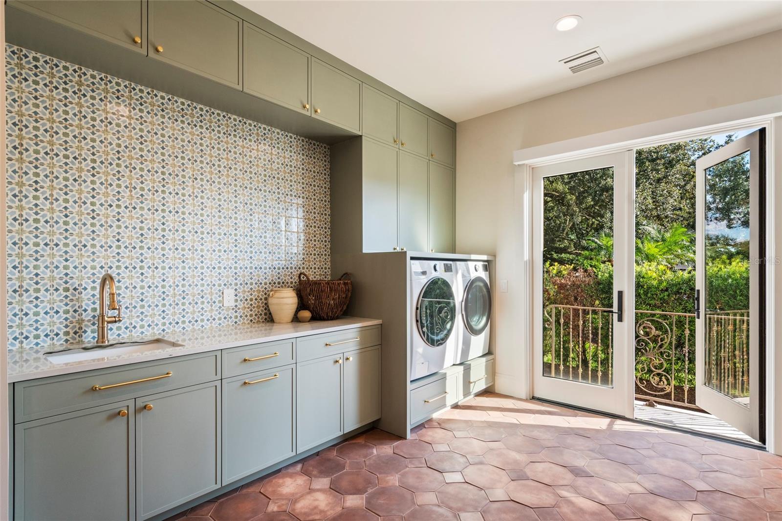 Laundry Room in South Wing