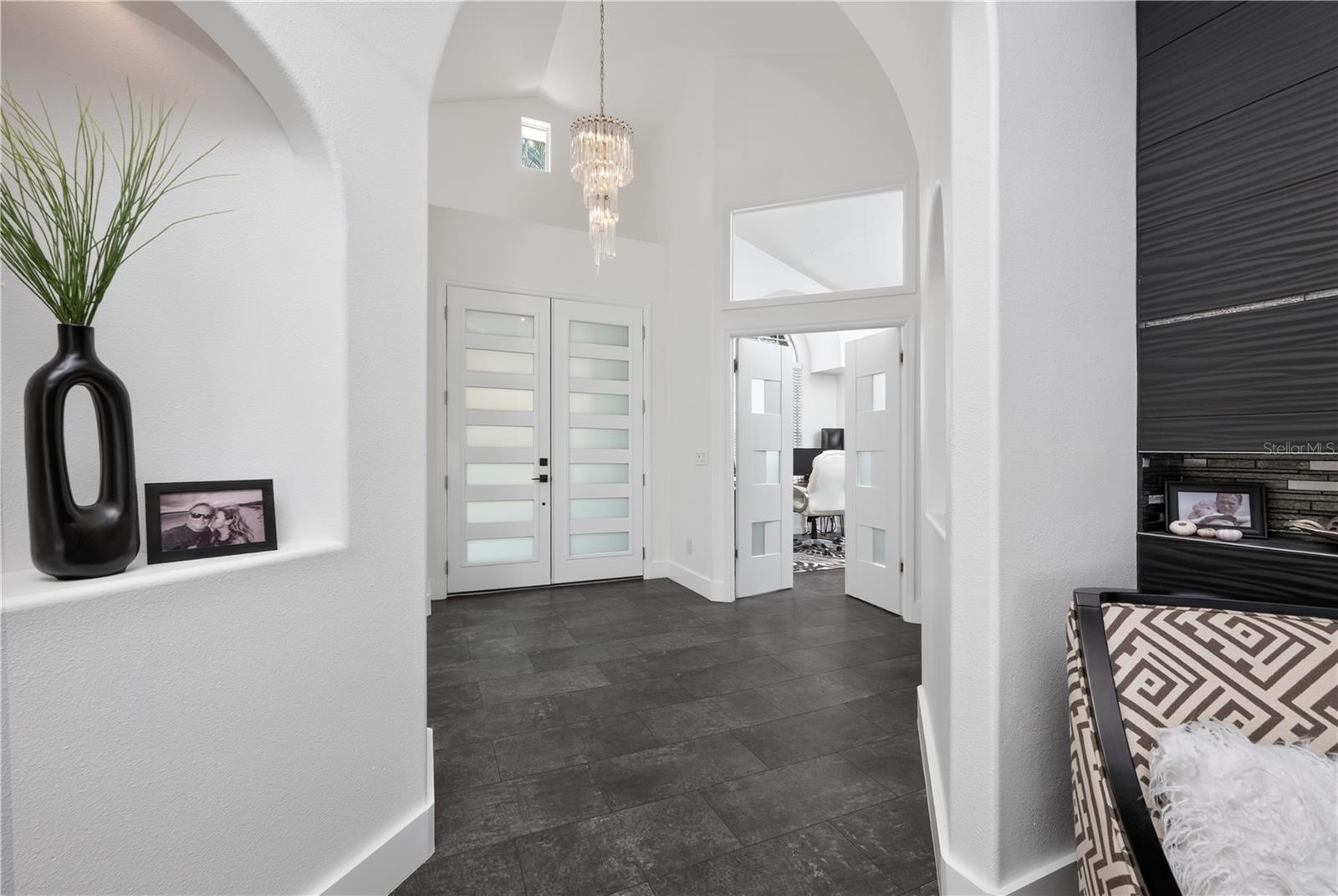 Stunning architectural details featured throughout the entire home.