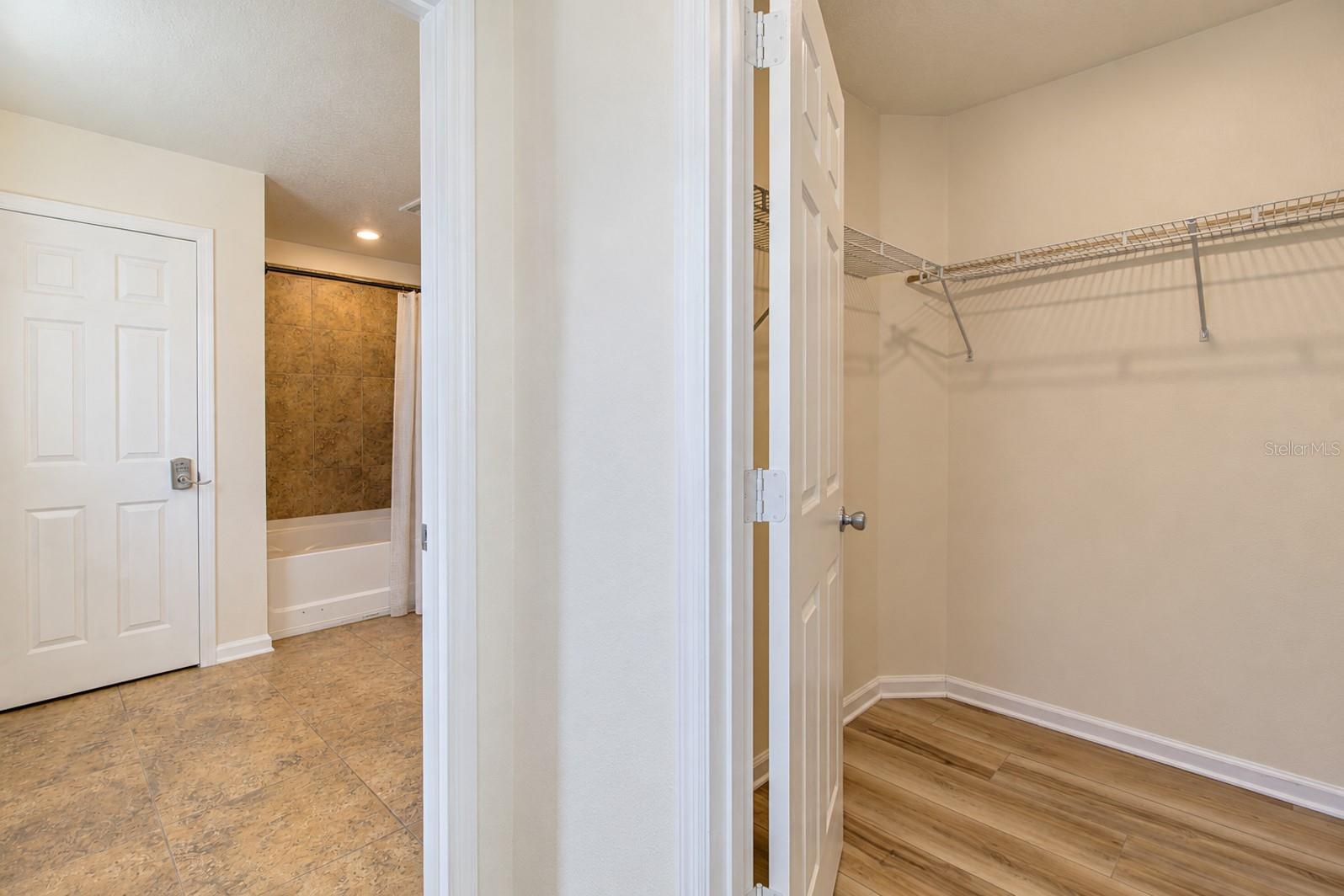 Large Walk-In Closet