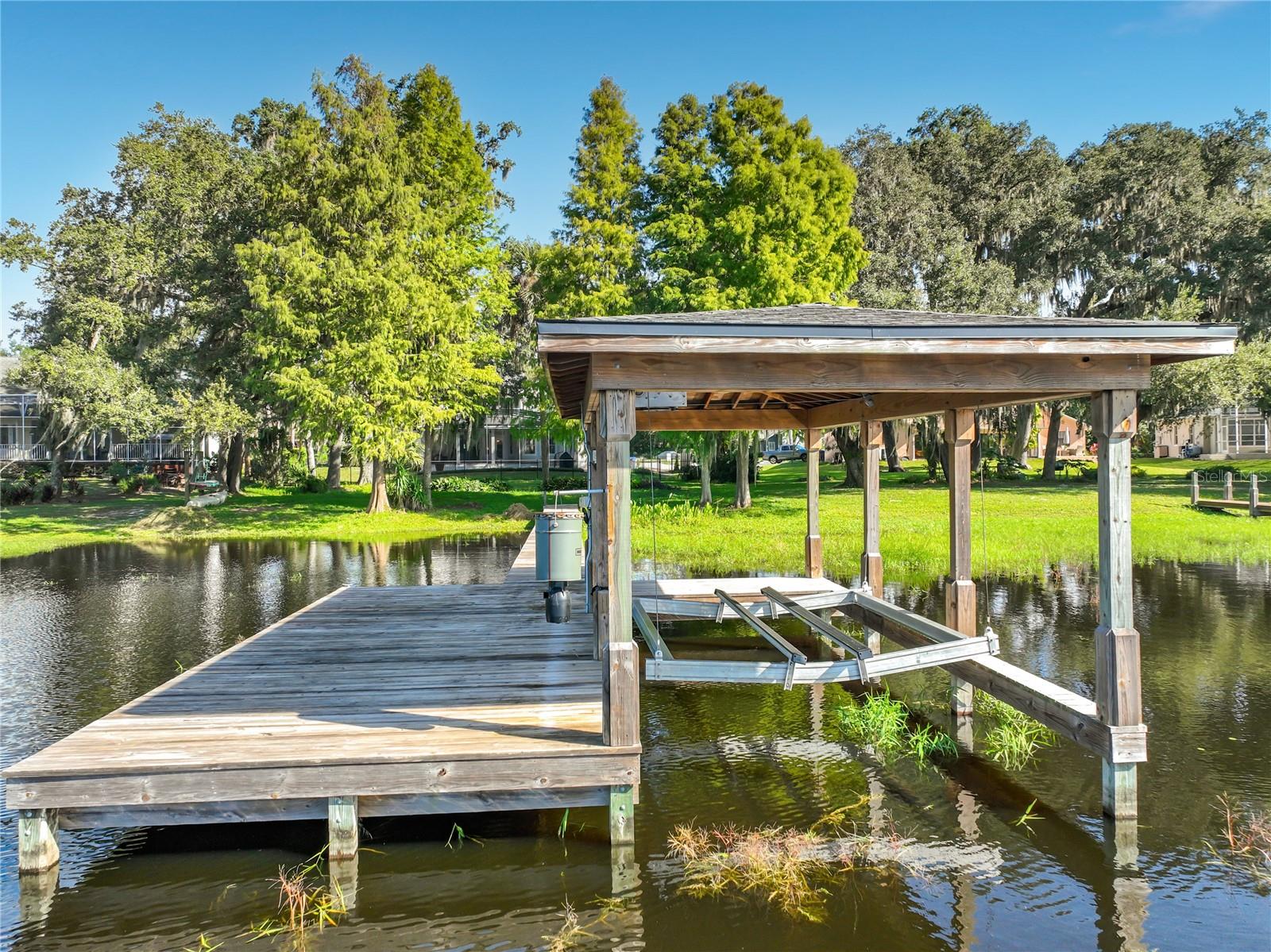 Newer boat dock