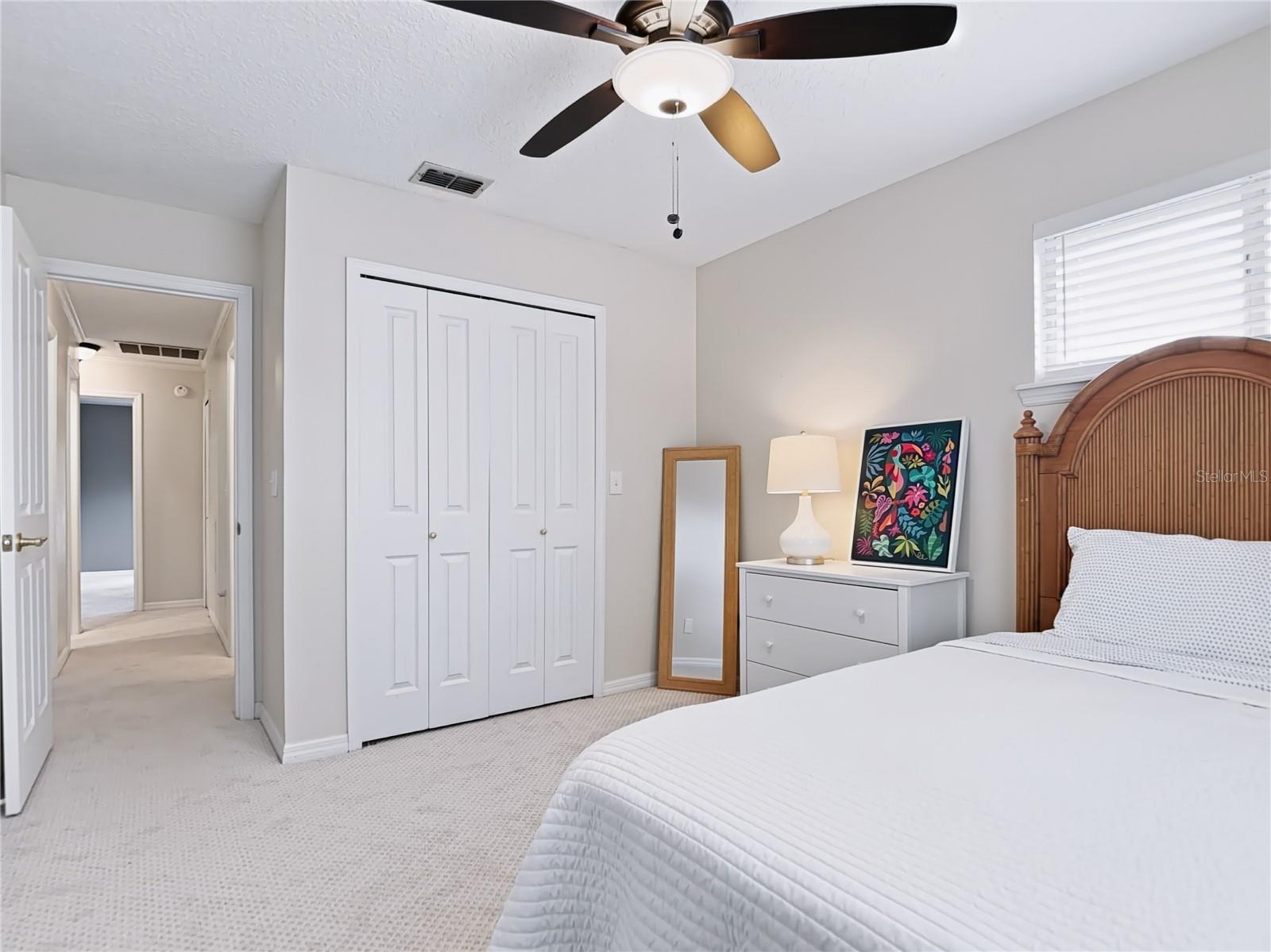 Bedroom 2 with lake views
