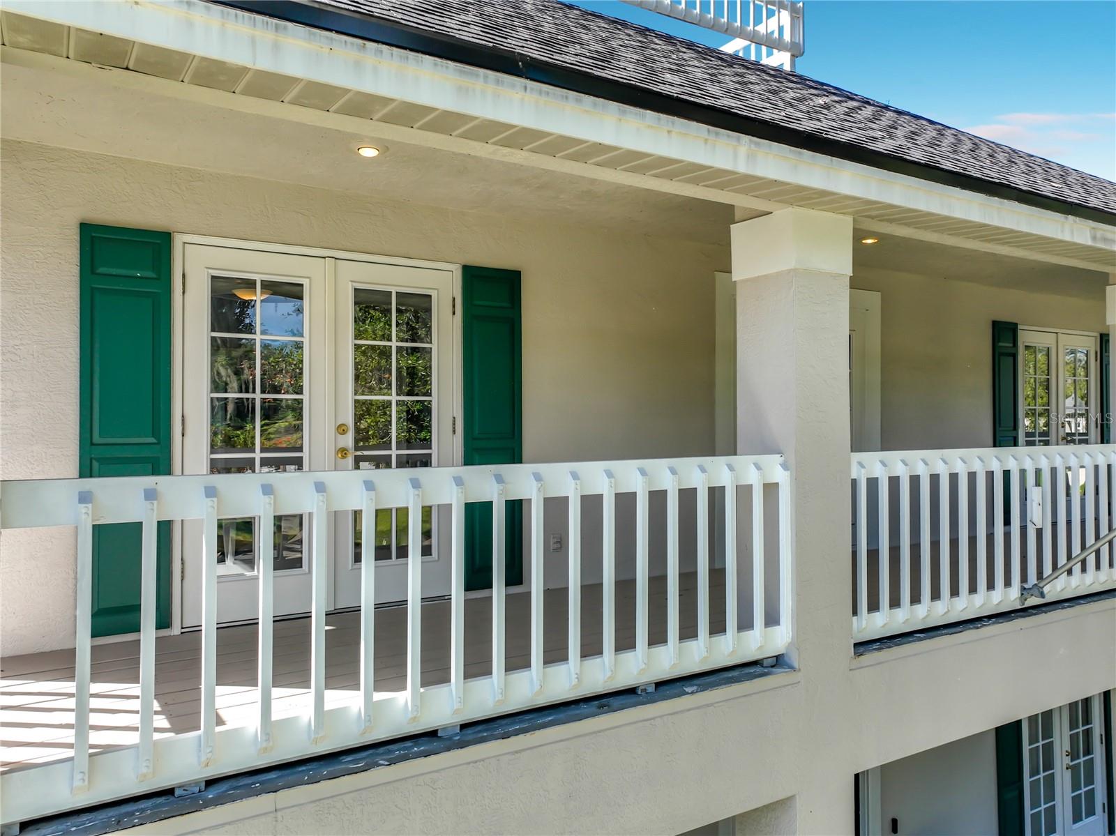 2nd Floor balcony