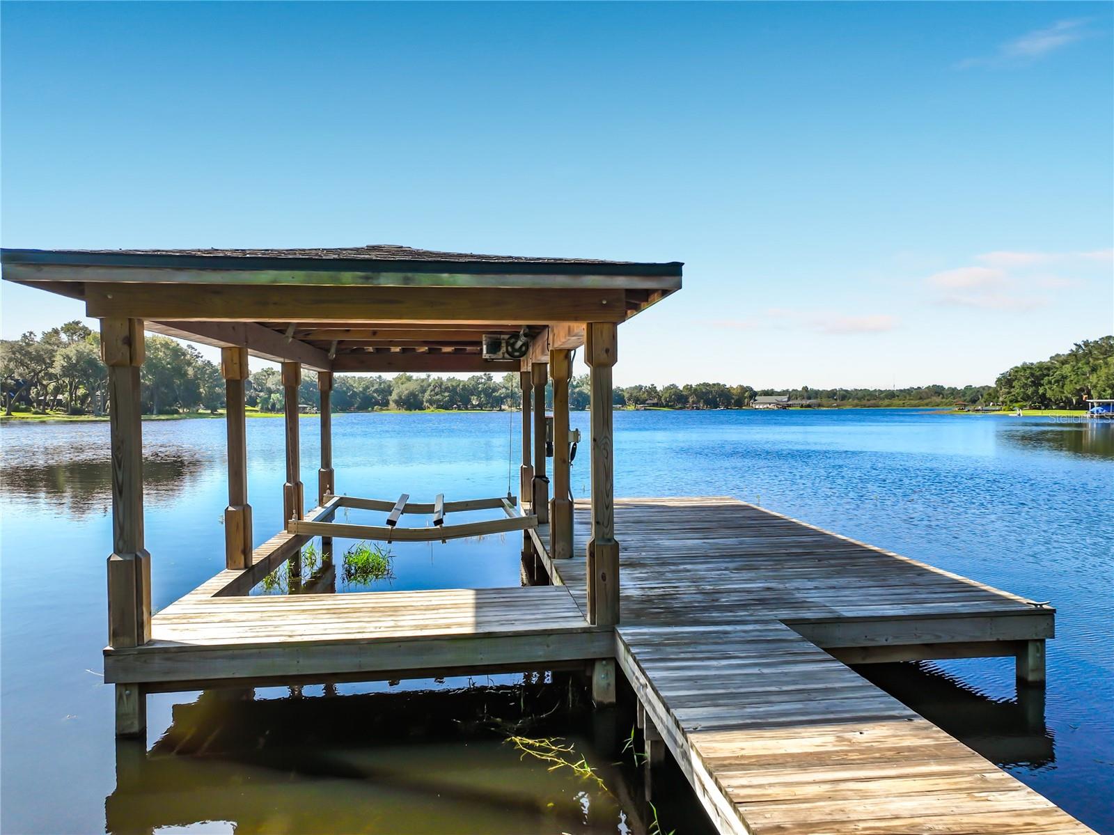 Newer boat dock