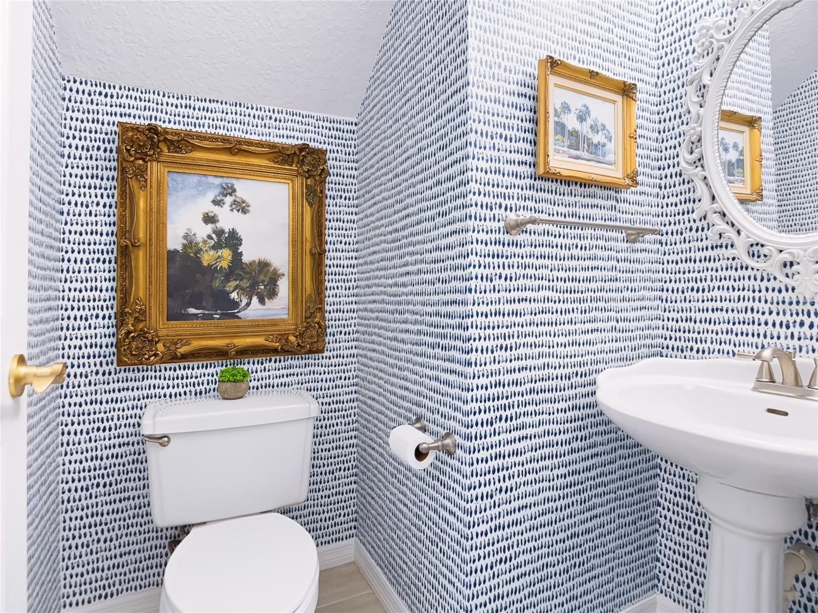 Half bath off hallway
