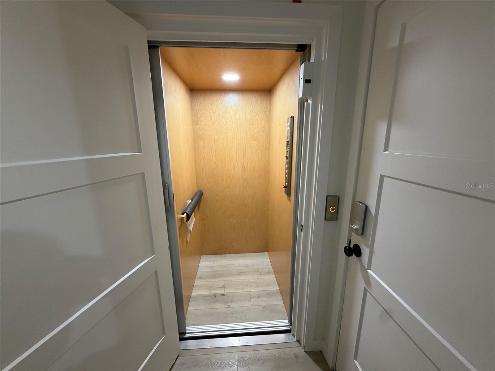 Private Elevator. Private Elevator.