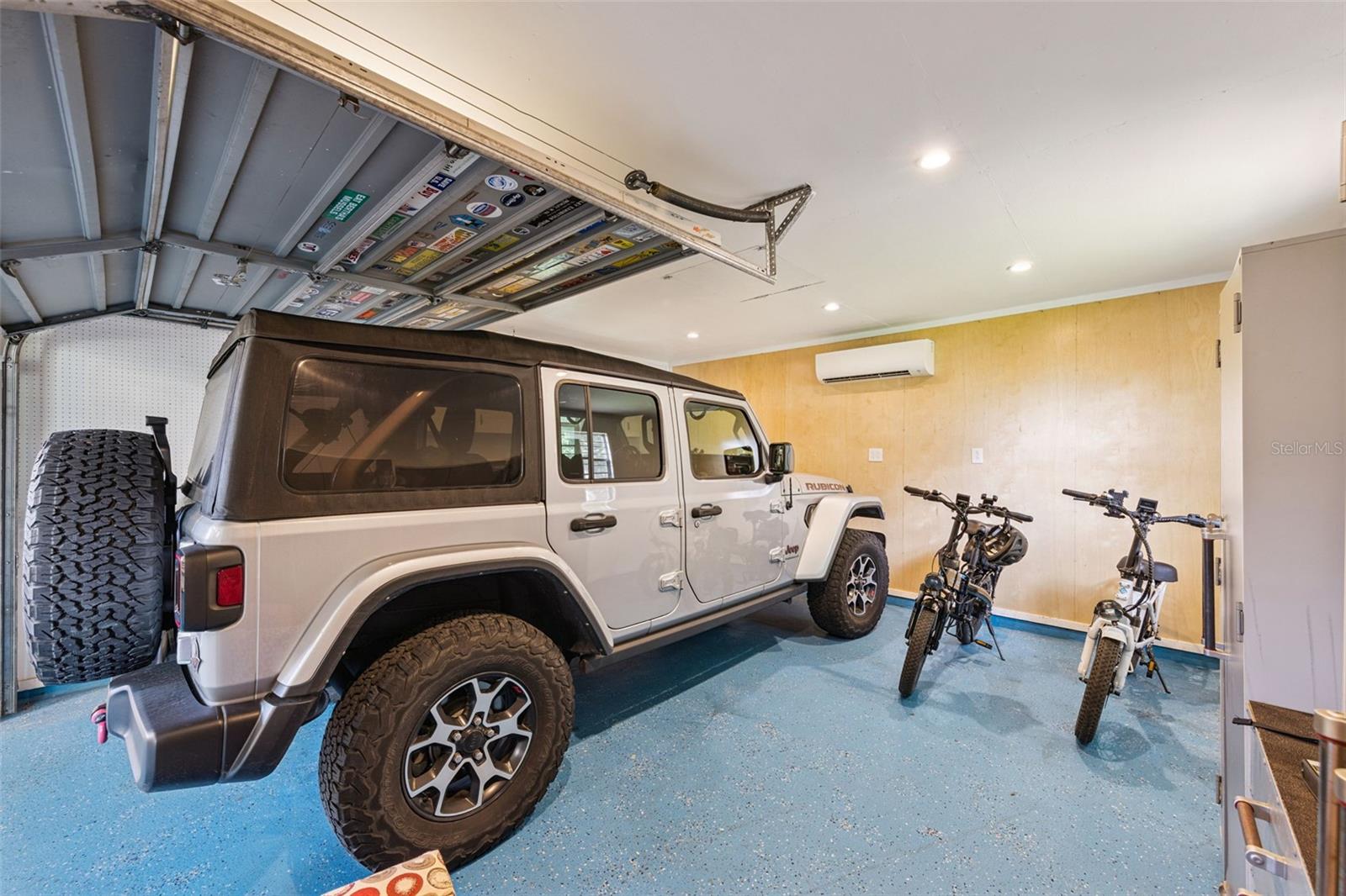 Tandem 4 Car garage ready for your toys !   Garage has a full mini-split that could turn this into a future ADU.