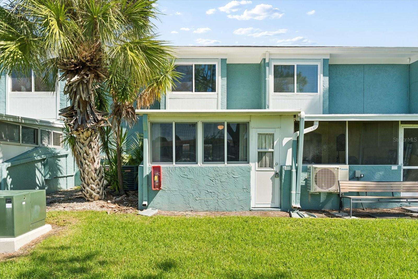 Back Exterior of Unit