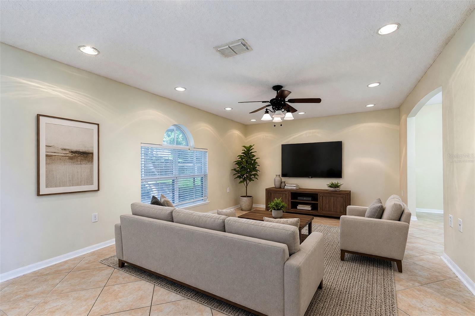 VIRTUALLY STAGED FAMILY ROOM VIRTUALLY STAGED FAMILY ROOM