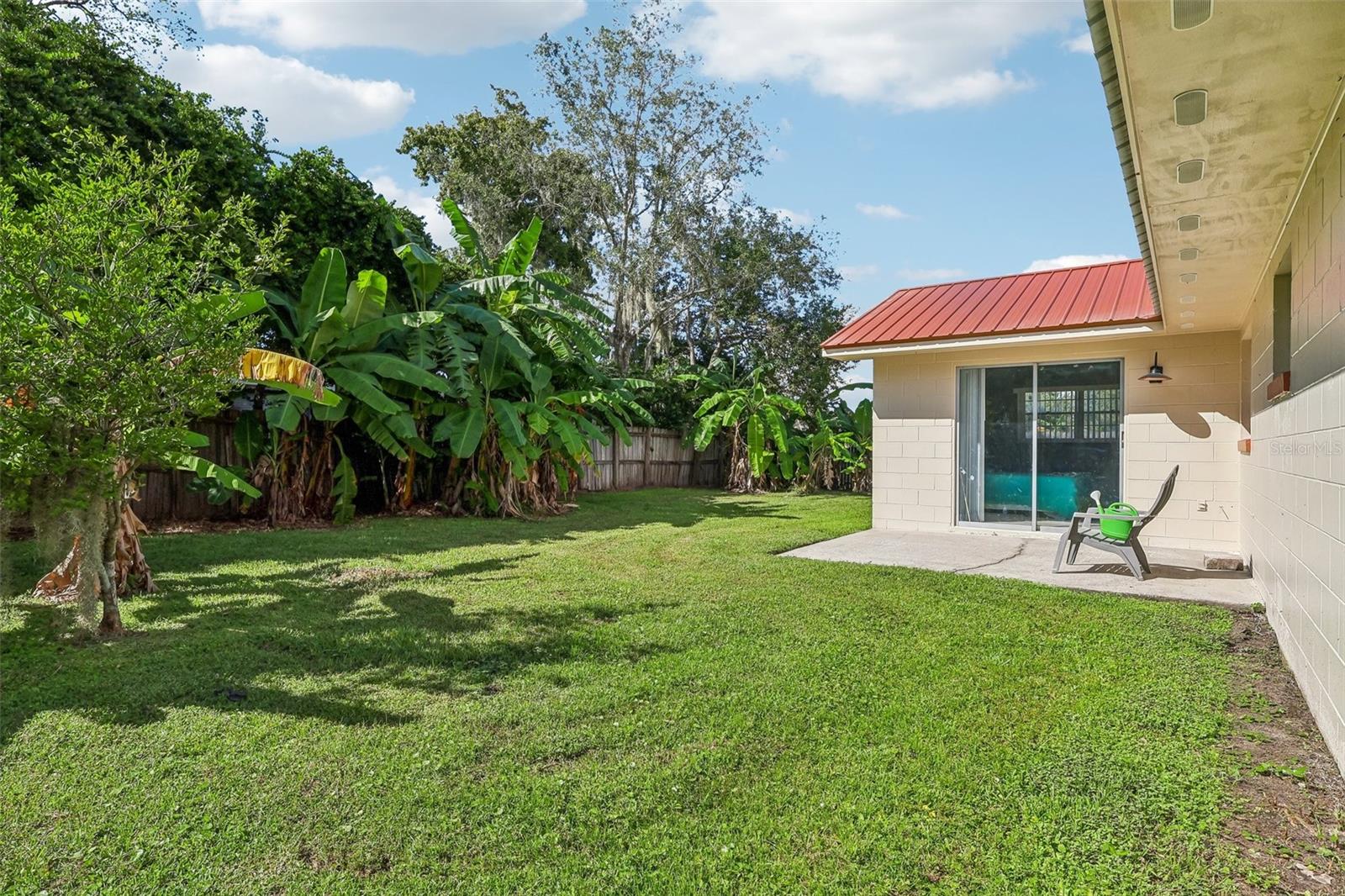 Spacious backyard perfect for kids, pets, or a POOL!
