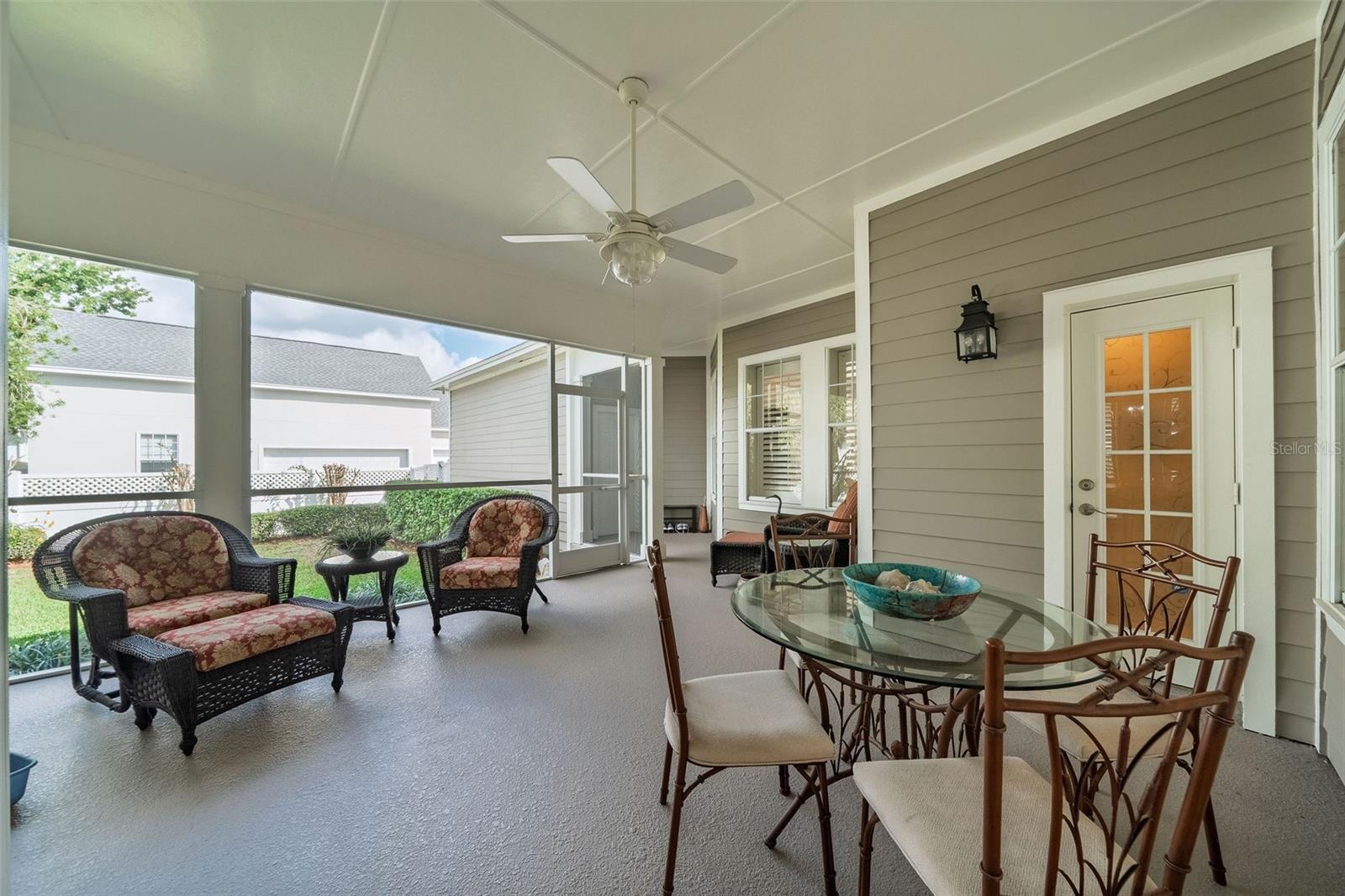 Lovely Screened in Rear Porch
