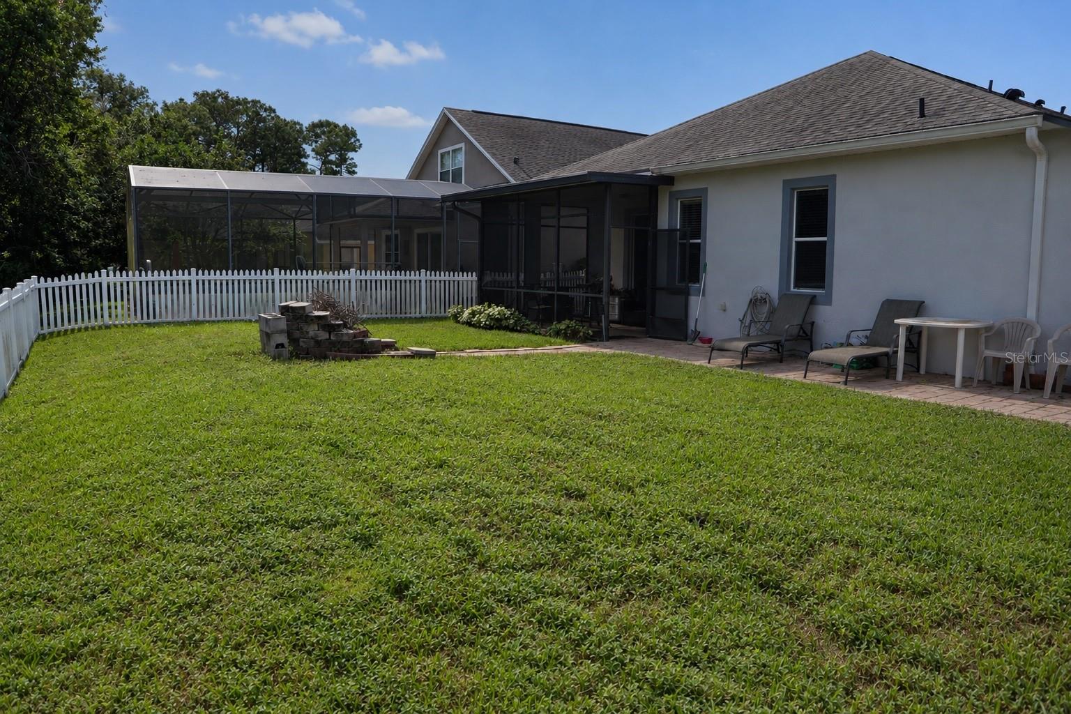Backyard Facing Home