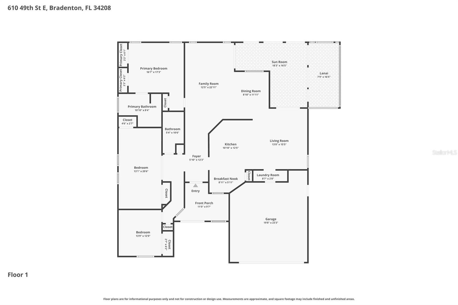 610 49TH STREET E, Bradenton, FL 34208