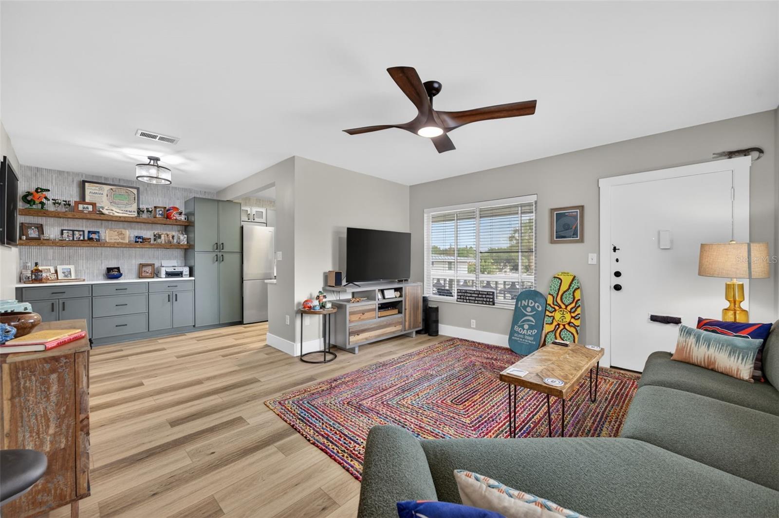 great open living and dining