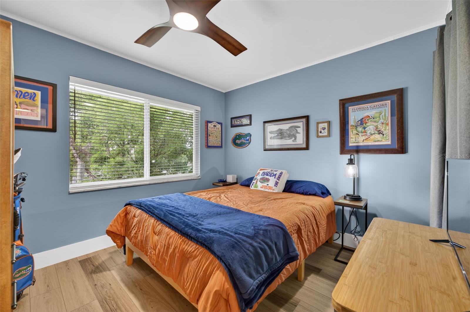 2nd bedroom with lake views