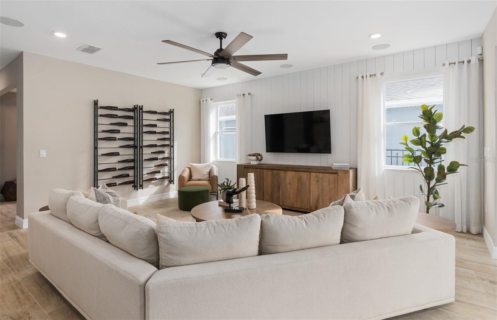 Model Home Design Only. Pictures and furnishings are for illustrative purposes only. Elevations, colors and options may vary. Furniture is for model home staging only.