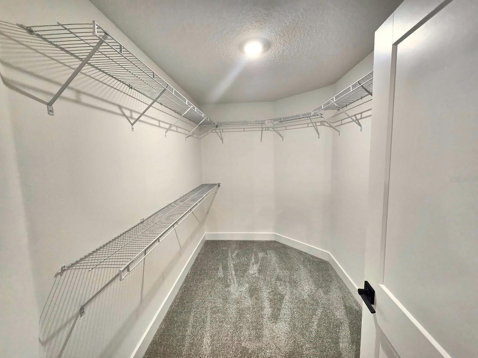 Primary walk-in closet