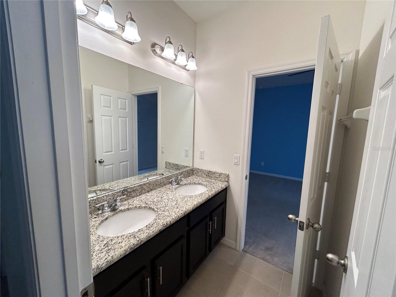 3rd Bathroom - Double Sink Area