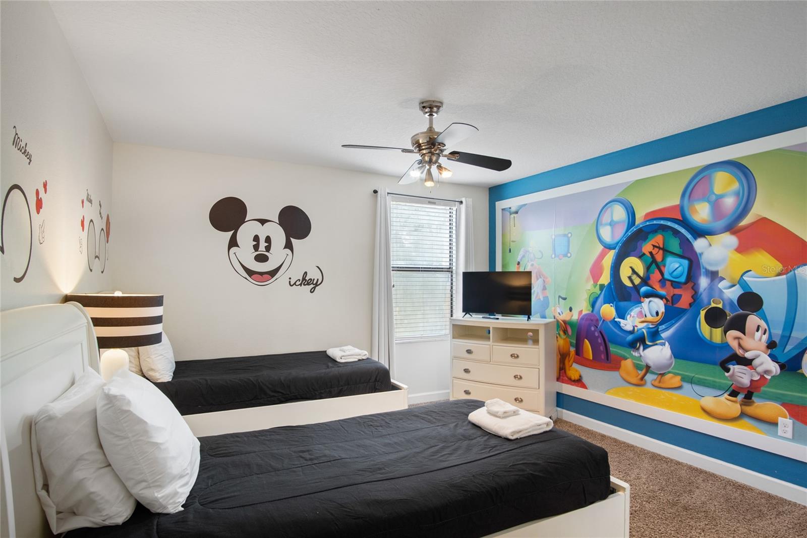 Themed Guest Rooms make the guests feel that they are enjoying the attractions when they are at the theme parks and in the home.