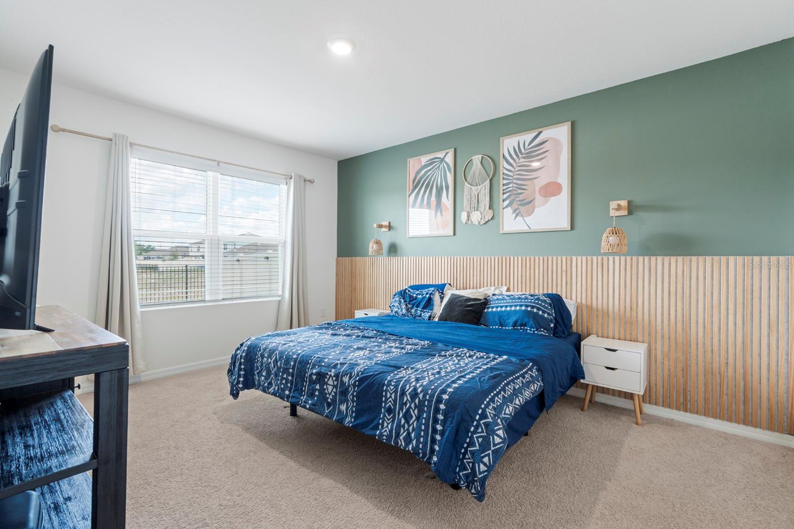 Primary Bedroom - king size bed