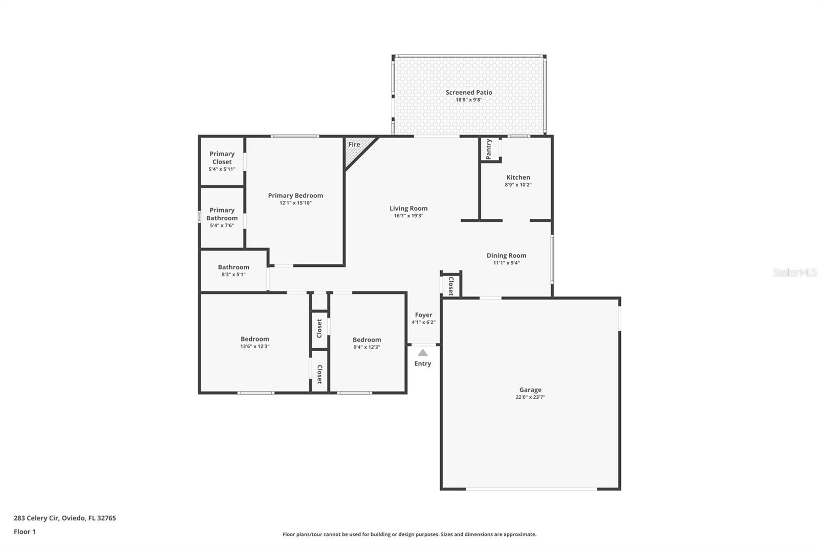 283 W CELERY CIRCLE, Oviedo, FL 32765