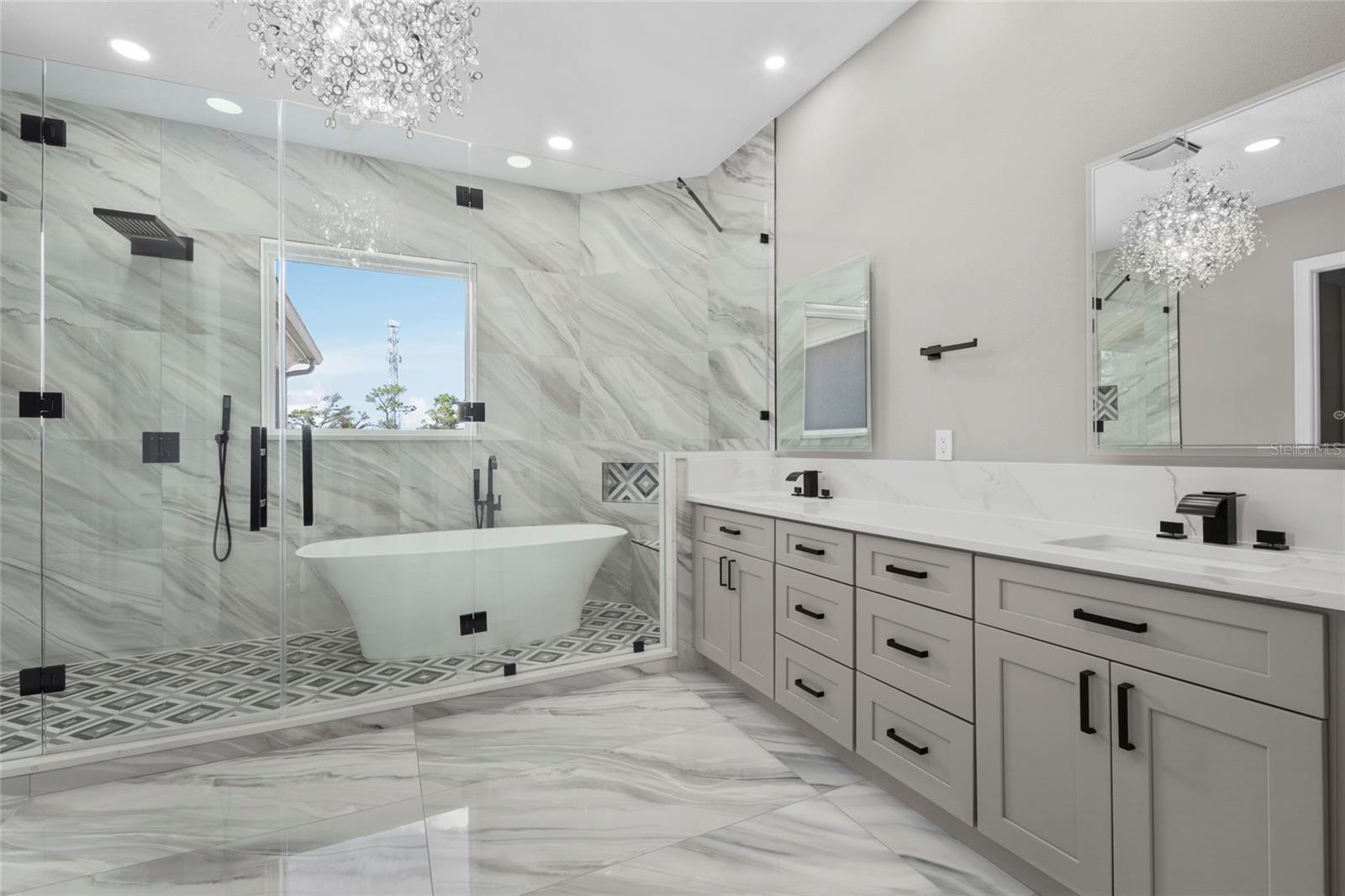 Double Primary Bathroom