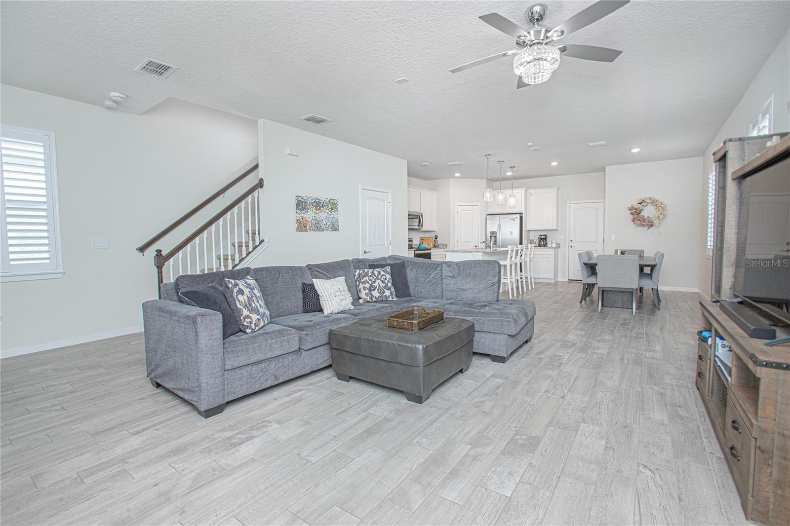Great Room and Staircase