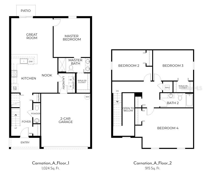 Floor Plan - Model home - actual features may vary. Floor Plan - Model home - actual features may vary.