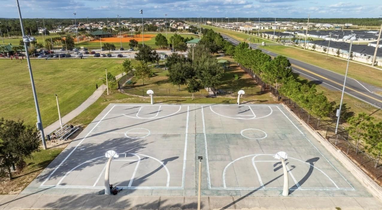 Poinciana Community Park Courts 1 mile from Lake Deer Estates Poinciana Community Park Courts 1 mile from Lake Deer Estates