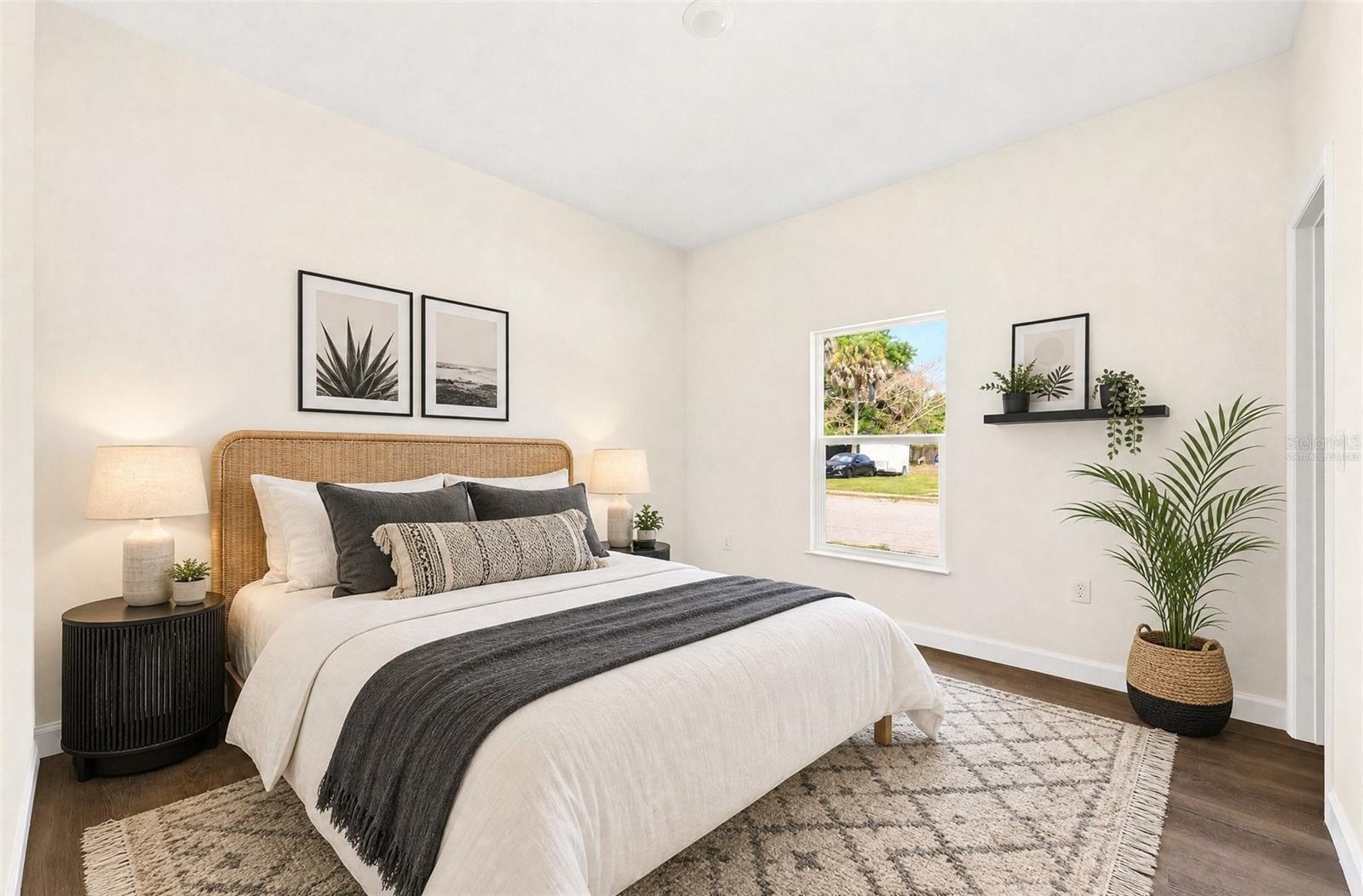 Second Bedroom. Virtually Staged.