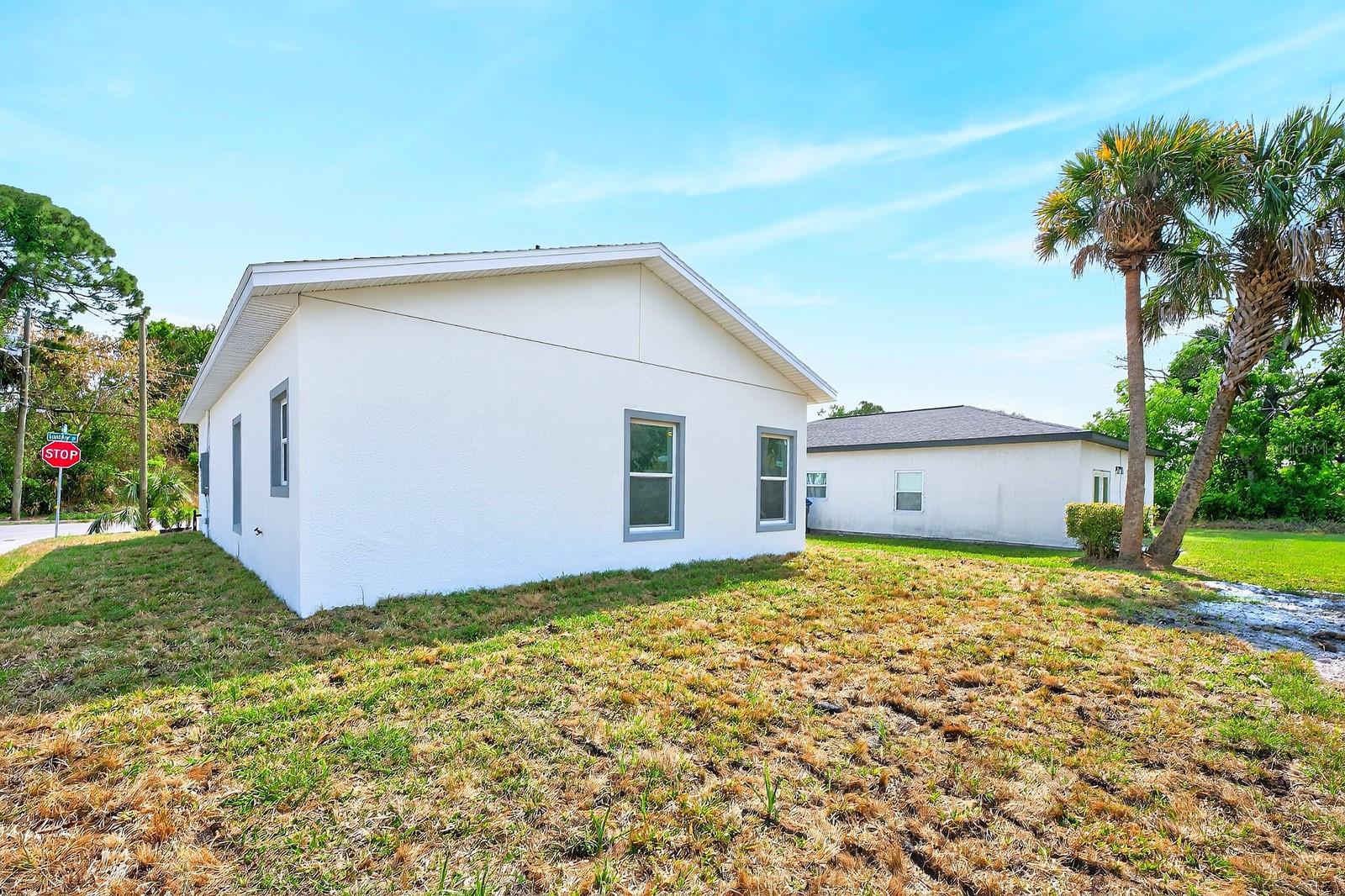 Backyard/Corner Lot.