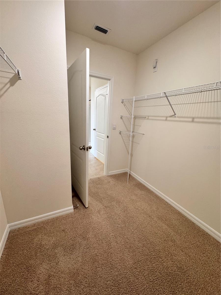 Master Walk in closet