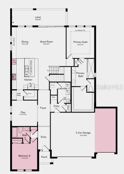 Floor 1 ~ Additional Highlights Include: pre-plumb for water softener, gas cooktop, and kitchen backsplash