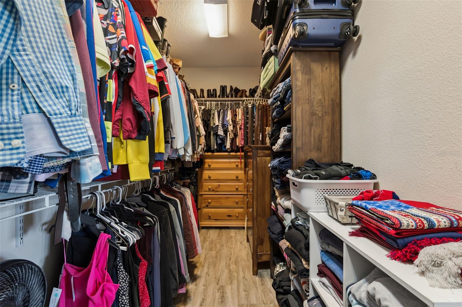 Enlarged primary closet