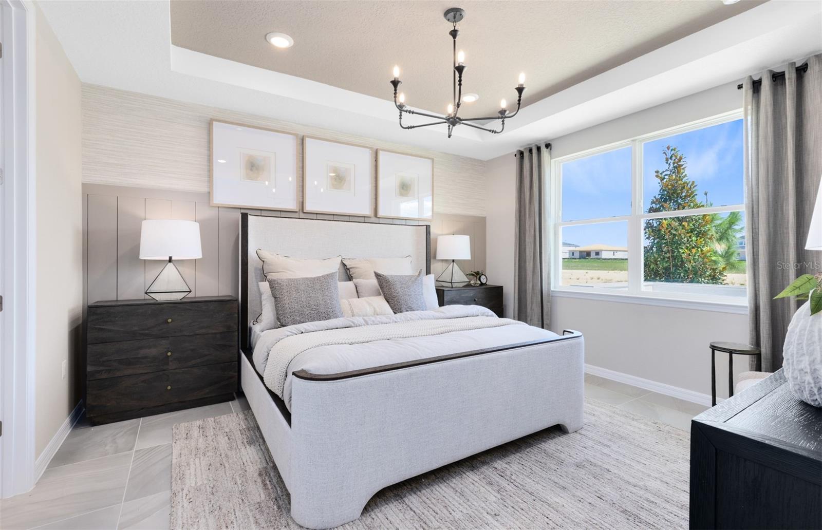 Model Home Design Only. Pictures and furnishings are for illustrative purposes only. Elevations, colors and options may vary. Furniture is for model home staging only.