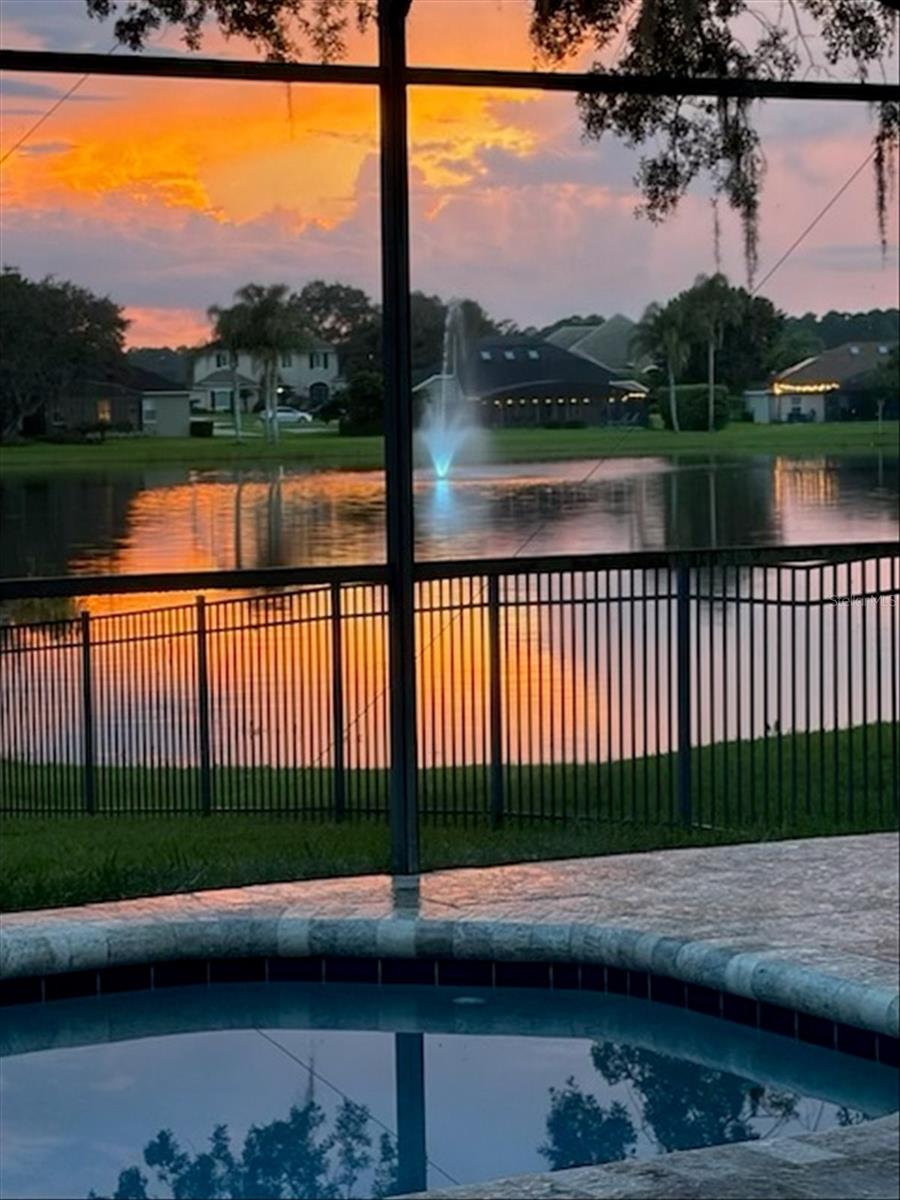 Sunsets from your backyard