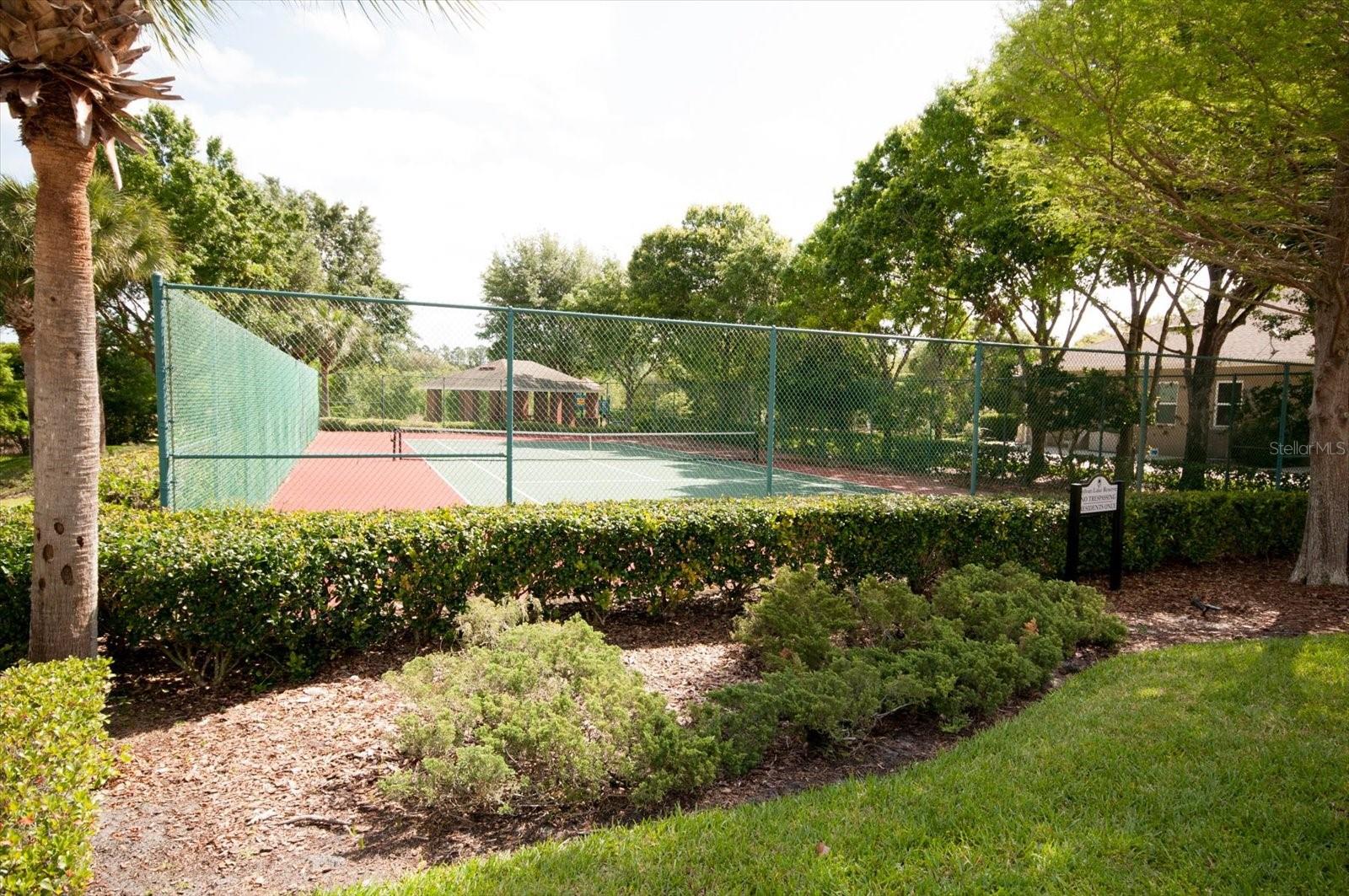 Sylvan Lake Reserve Community Tennis Court