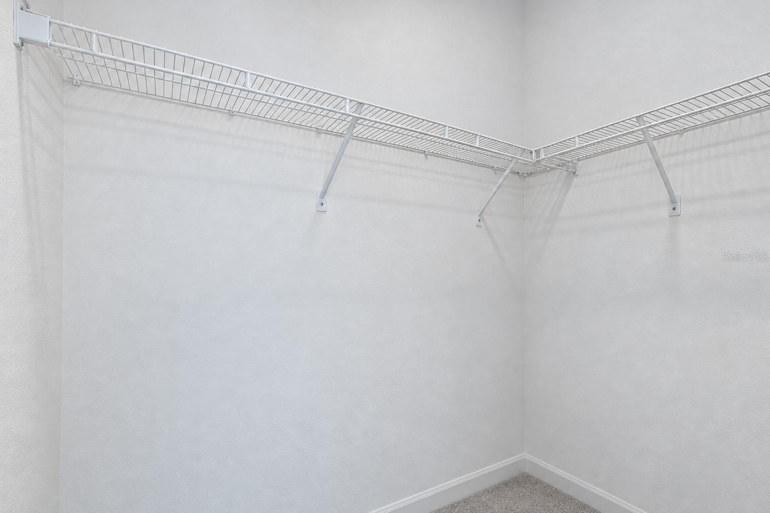 Additional closet 2 with hanging space and shelving