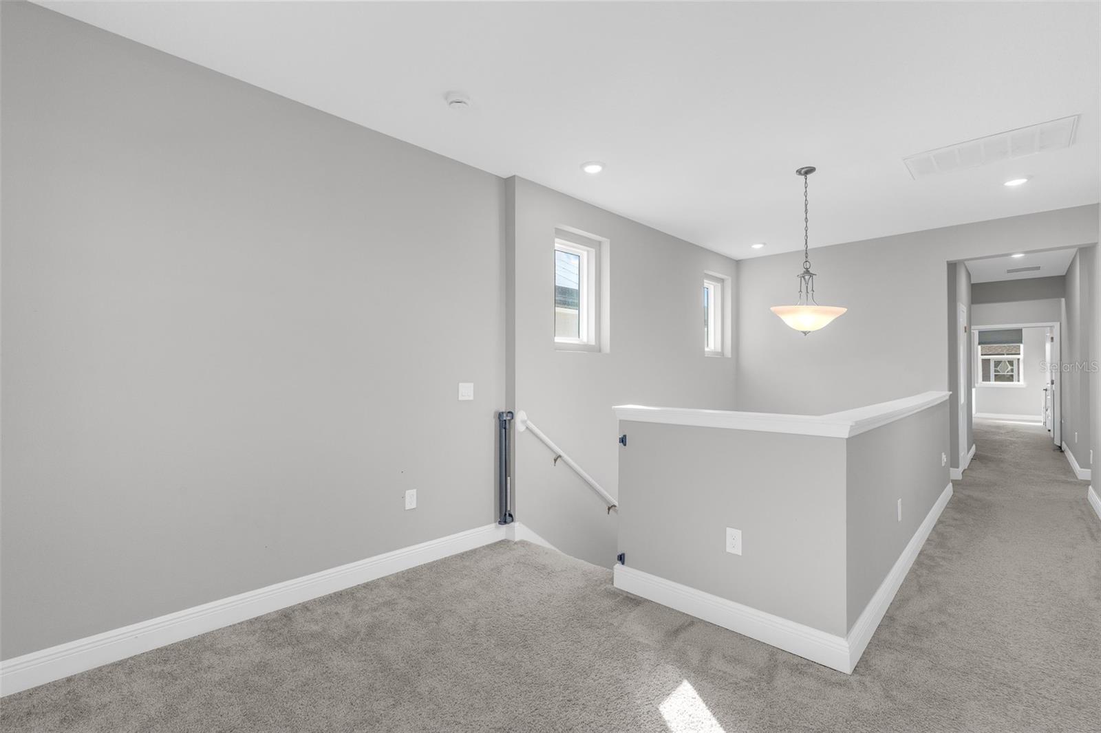 Upstairs landing and hallway