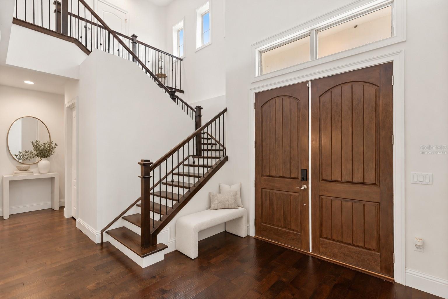 Virtually Staged Foyer