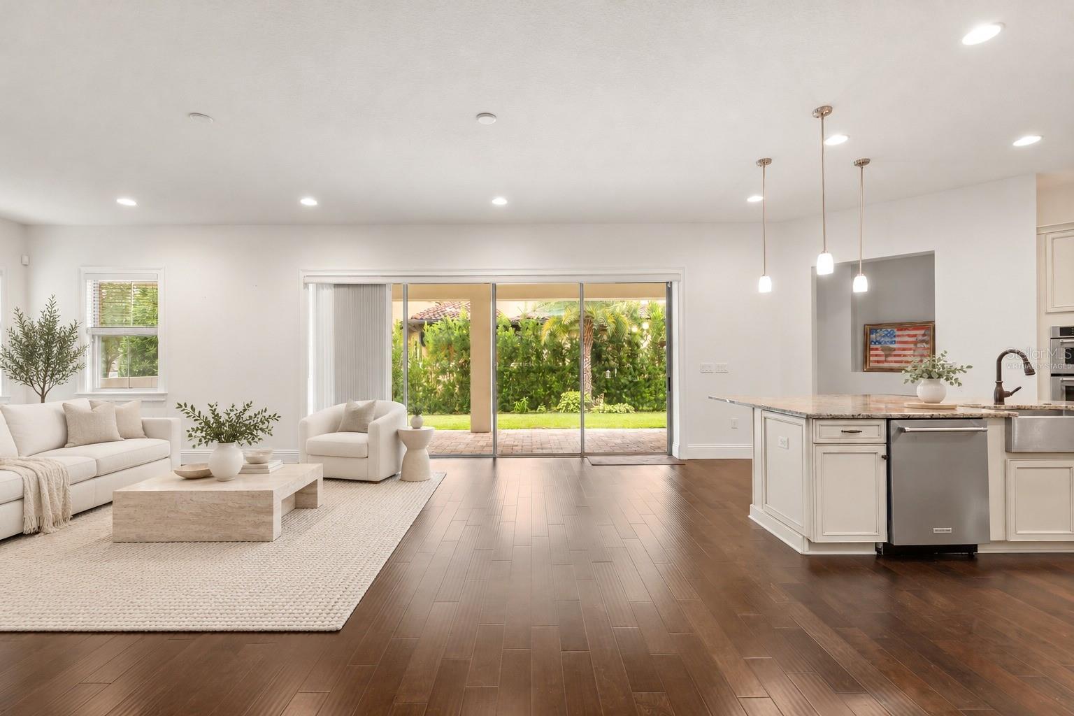 Virtually Staged Great Room