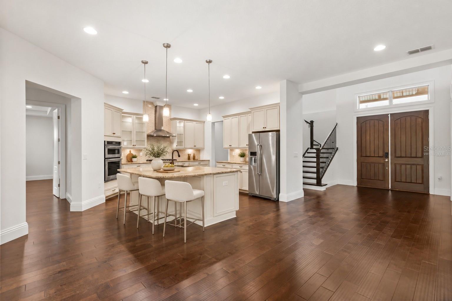 Virtually Staged Kitchen