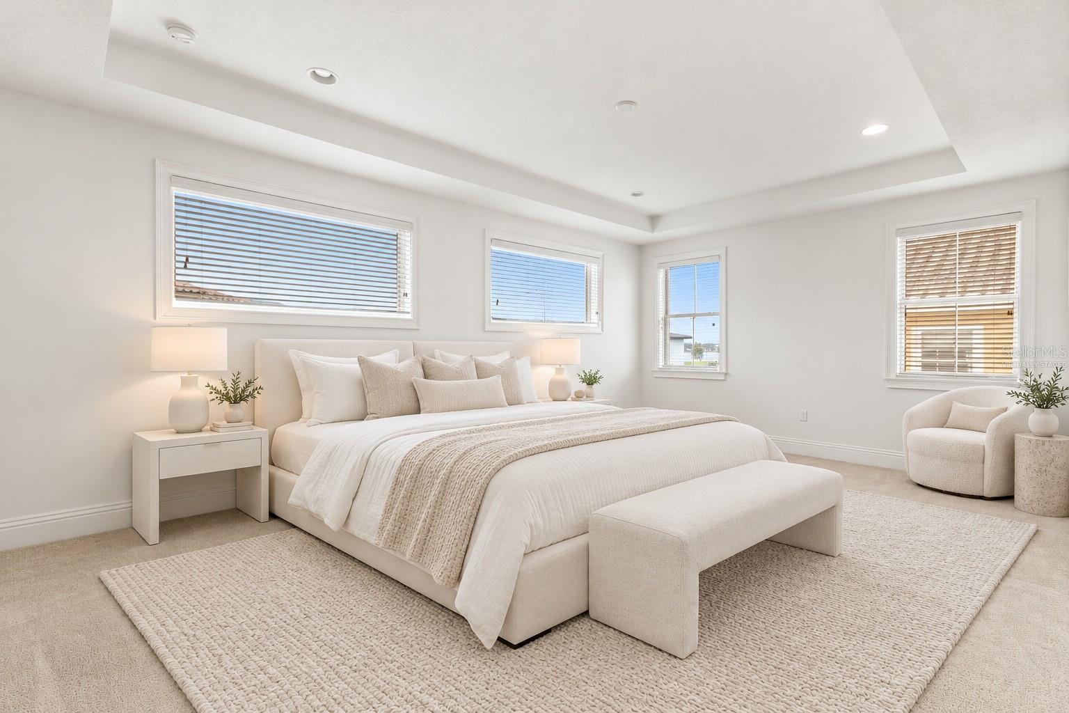 Virtually StagedBedroom #2 Second Floor En-Suite