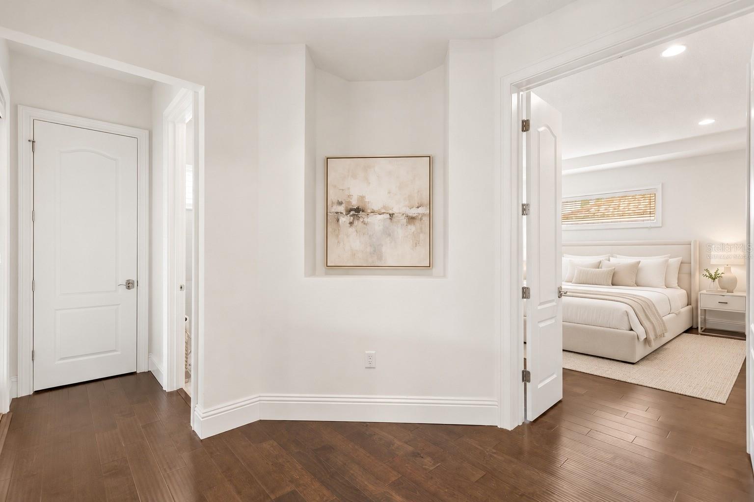 Virtually Staged Hallway First Floor
