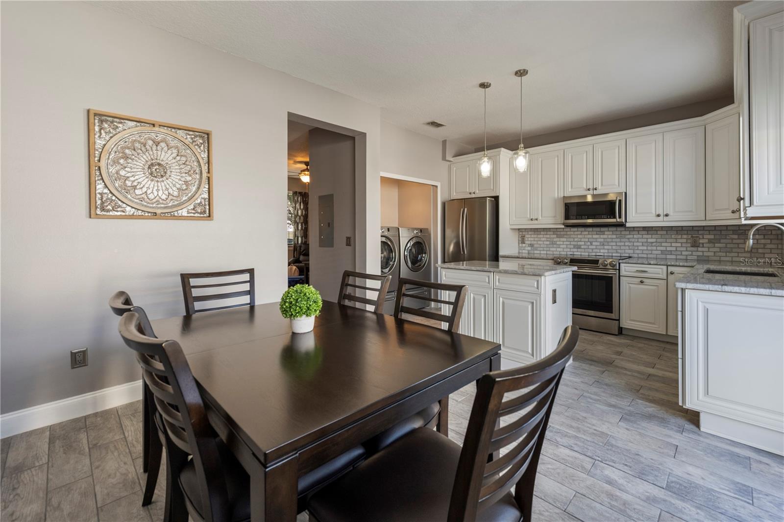 Kitchen with Dinette space
